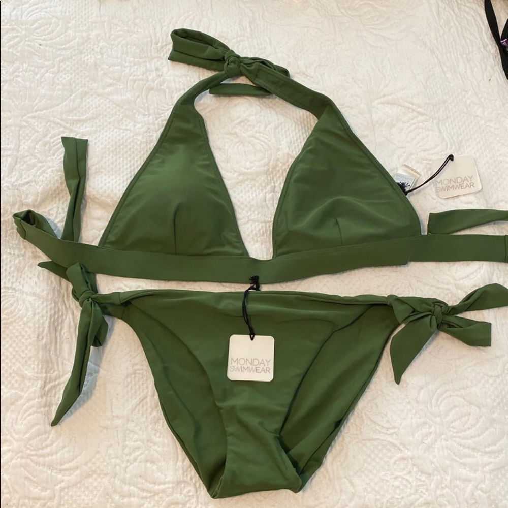 Monday Swimwear Emerald Bikini